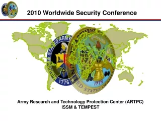 Army Research and Technology Protection Center (ARTPC) ISSM &amp; TEMPEST