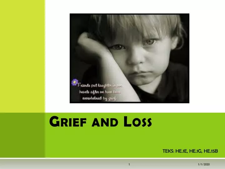 grief and loss