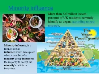 Minority influence