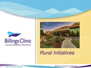 Rural  Initiatives