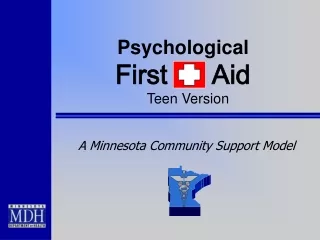 Psychological  First      Aid
