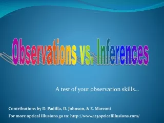 A test of your observation skills…