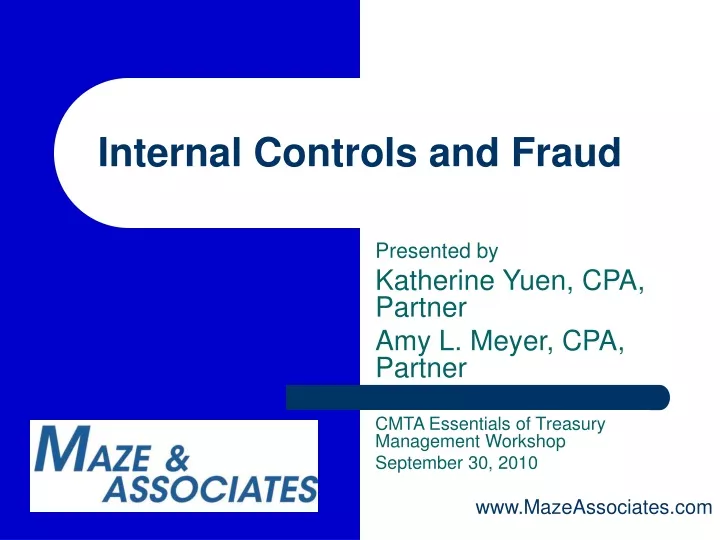 internal controls and fraud