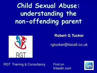 Child Sexual Abuse:  understanding the  non-offending parent