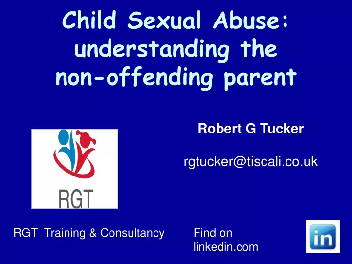 child sexual abuse understanding