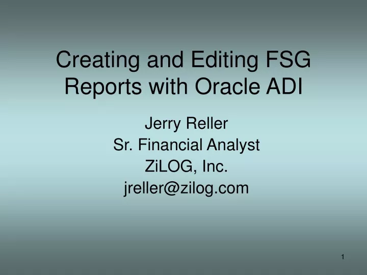 creating and editing fsg reports with oracle adi