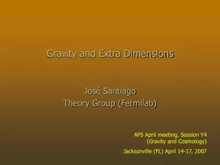 Gravity and Extra Dimensions