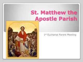 St. Matthew the Apostle Parish