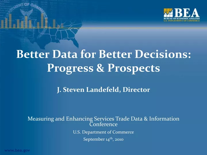 better data for better decisions progress prospects