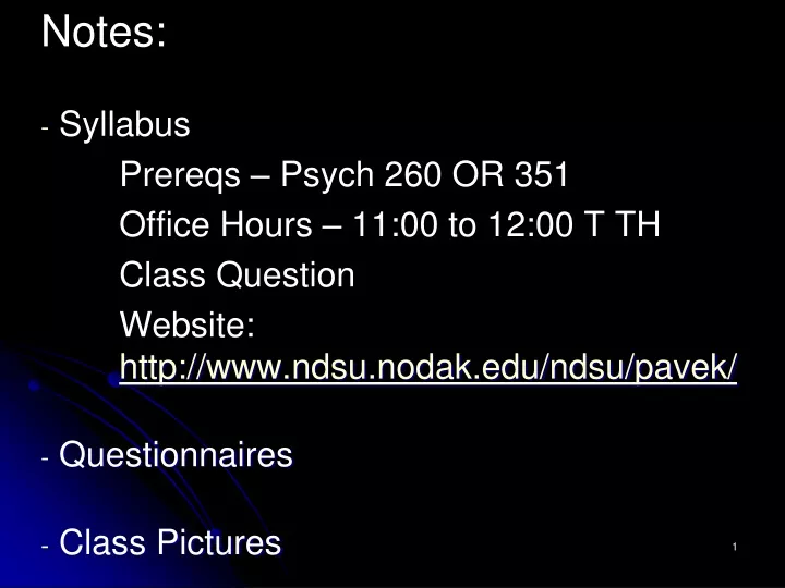 notes syllabus prereqs psych 260 or 351 office