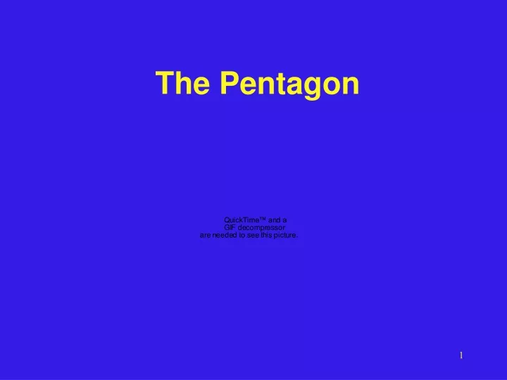 the pentagon