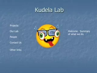 Kudela Lab