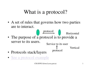 What is a protocol?