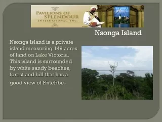 Nsonga Island