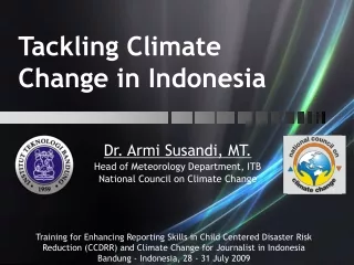 Tackling Climate Change in Indonesia