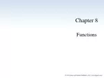 Functions in C++ Programming - slide 1