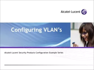 Configuring VLAN’s