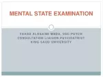 PPT - Introduction To Mental Status Examination (MSE) PowerPoint ...