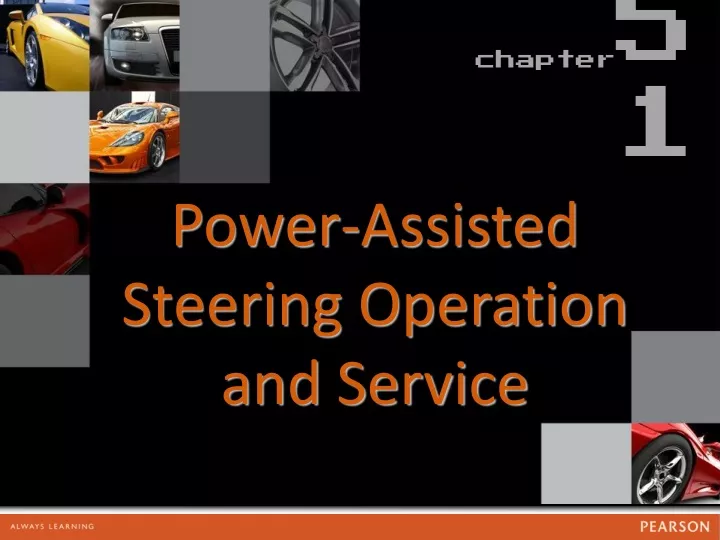 power assisted steering operation and service