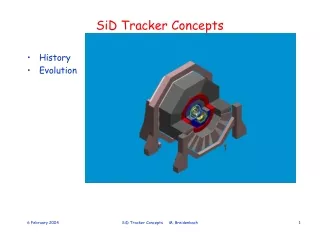 SiD Tracker Concepts