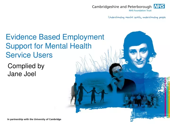 evidence based employment support for mental health service users