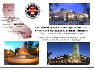 Fresno State ’ s Mathematics and         Science Teacher Initiative (MSTI)