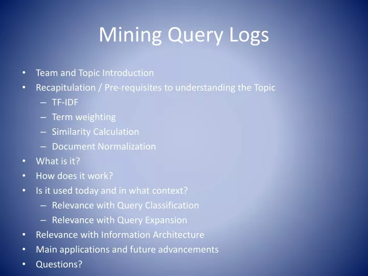 mining query logs