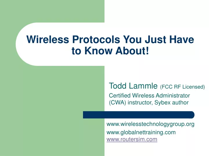 wireless protocols you just have to know about