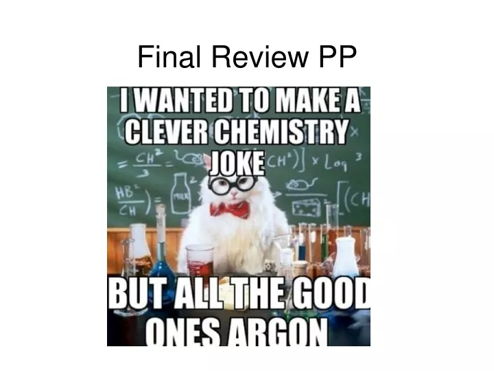 final review pp