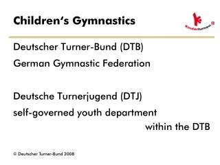 children s gymnastics