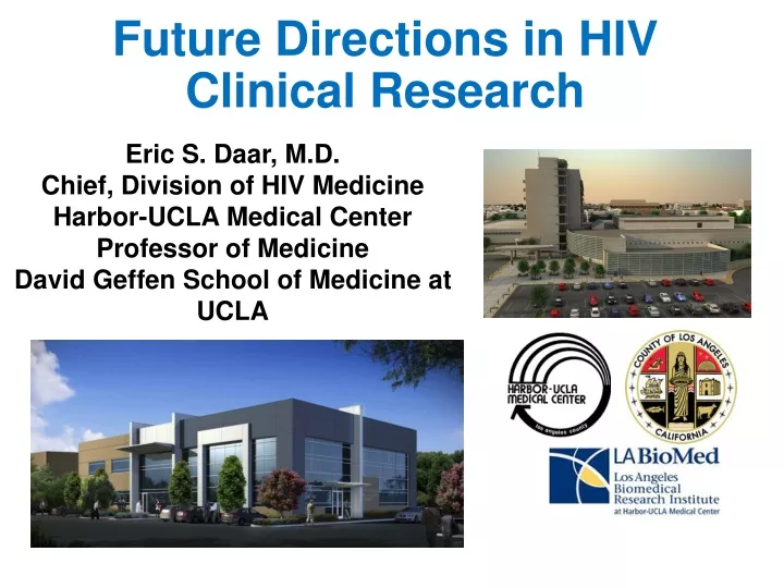 future directions in hiv clinical research