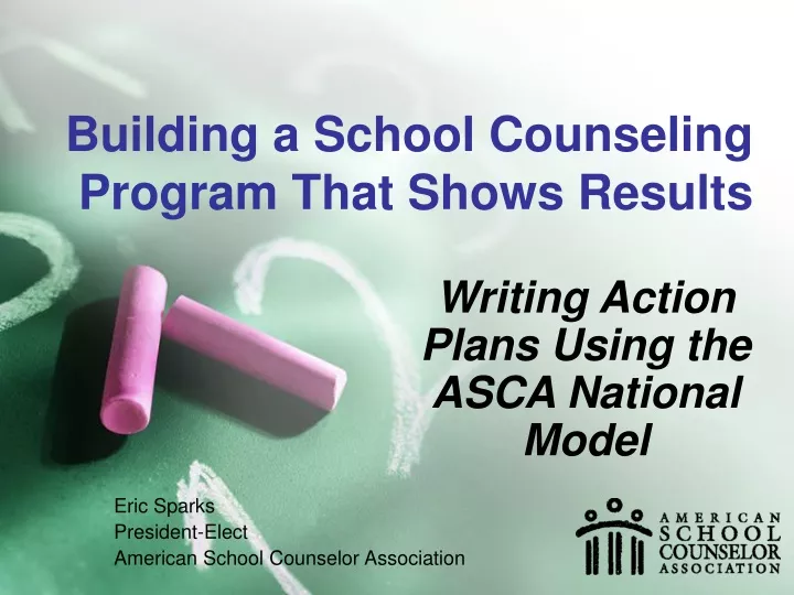 building a school counseling program that shows results
