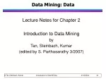 Data Mining: Data