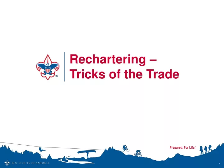 rechartering tricks of the trade