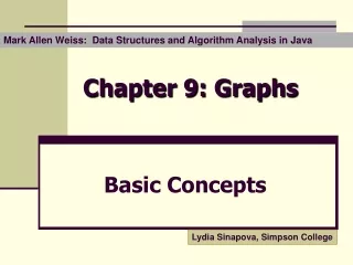 Chapter 9: Graphs