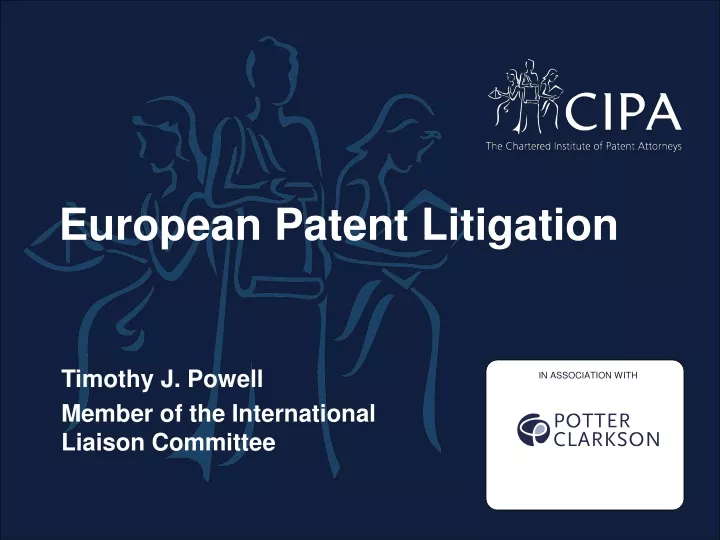 european patent litigation