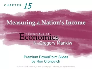 Measuring a Nation’s Income