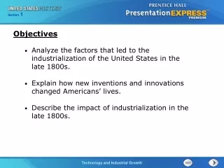 Analyze the factors that led to the industrialization of the United States in the late 1800s.