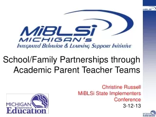 School/Family Partnerships through Academic Parent Teacher Teams