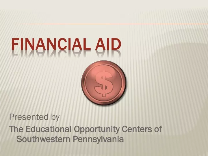 financial aid