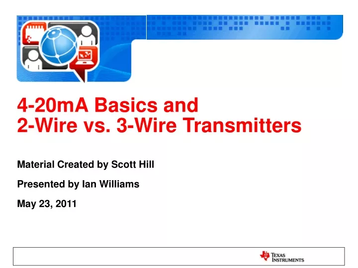 4 20ma basics and 2 wire vs 3 wire transmitters