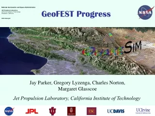 GeoFEST Progress