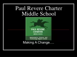 Paul Revere Charter Middle School