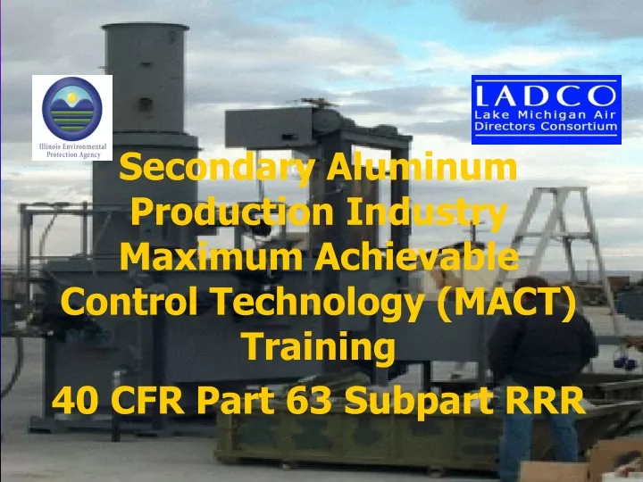 secondary aluminum production industry maximum