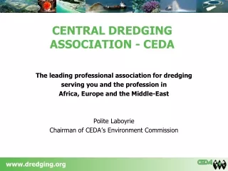 CENTRAL DREDGING ASSOCIATION - CEDA