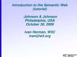 Towards a Semantic Web