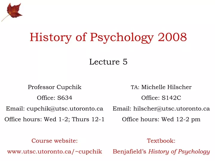 history of psychology 2008