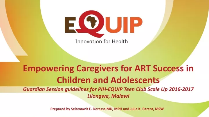 empowering caregivers for art success in children