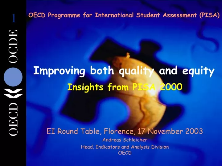 oecd programme for international student