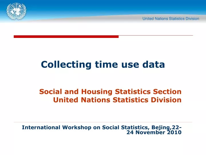 collecting time use data